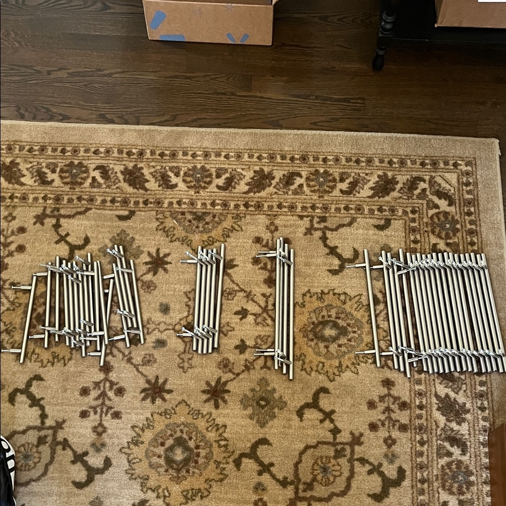 Silver Cabinet Pulls